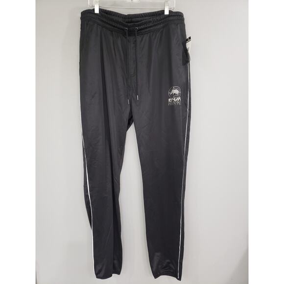 NEW Ecko Men's Black Drawstring Jogger Pants Size 2XL Athletic Lounge - Picture 1 of 5